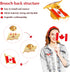 Canada Flag Souvenirs Pin, Canadian National Flag Lapel Pin, Patriotic Maple Leaf Badge Canada flag Pin